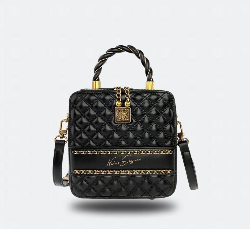 White or Black Golden Royal Bag