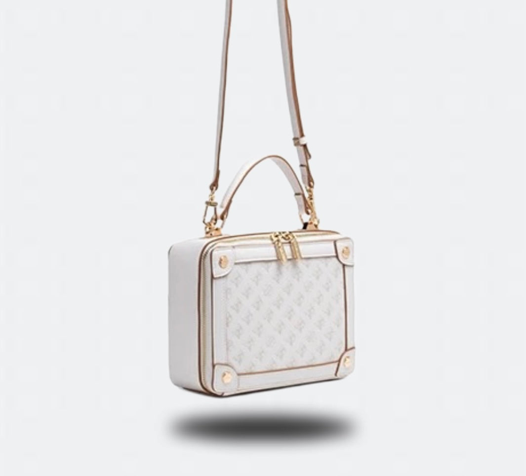 Patterned Elegance Crossbody Bag