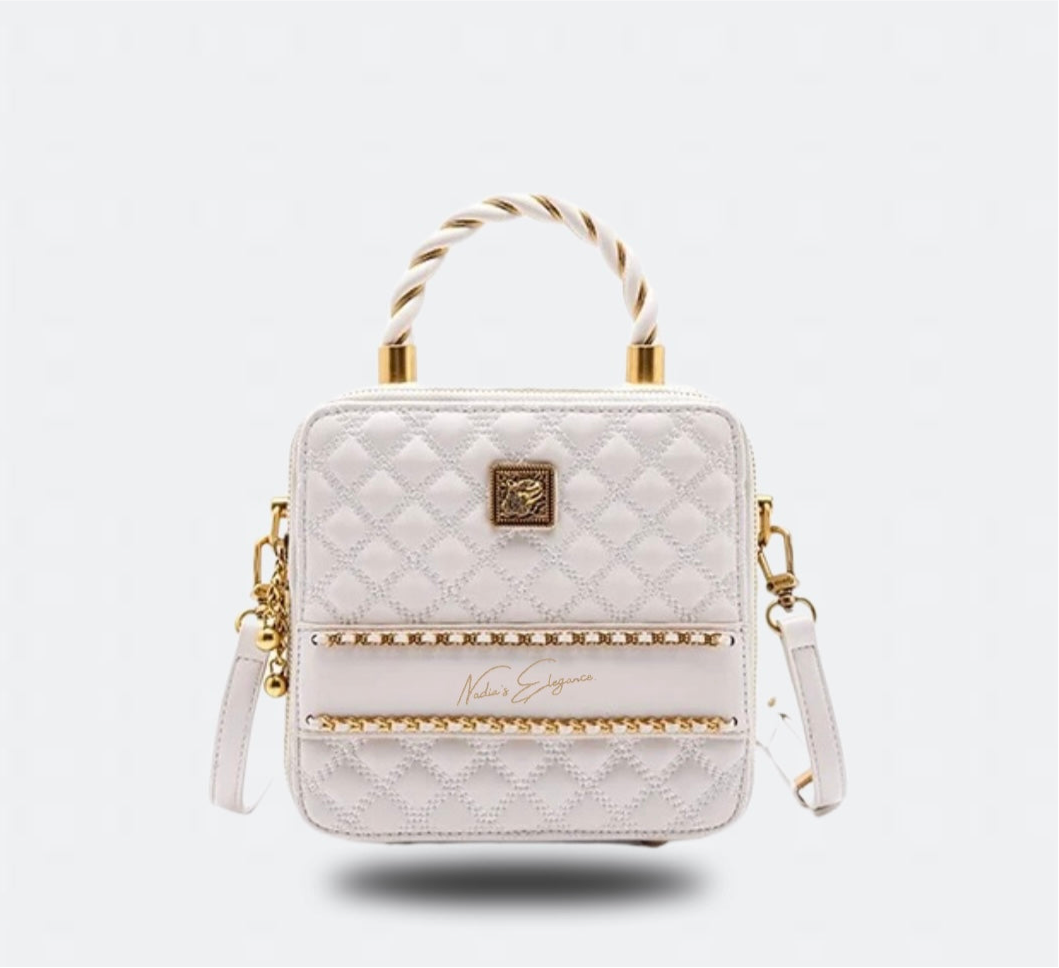 White or Black Golden Royal Bag